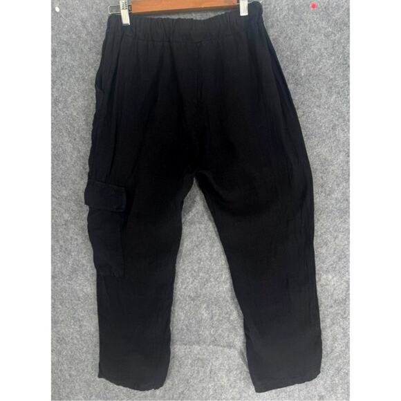 Meo Meli Linen Cargo Pants Size Small - Picture 2 of 5
